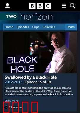 地平线系列：被黑洞吞噬