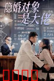 隐婚对象是大佬