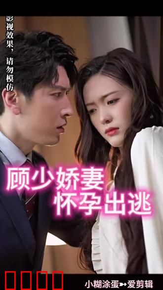 顾少娇妻怀孕出逃