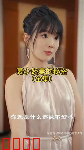 慕少娇妻的秘密